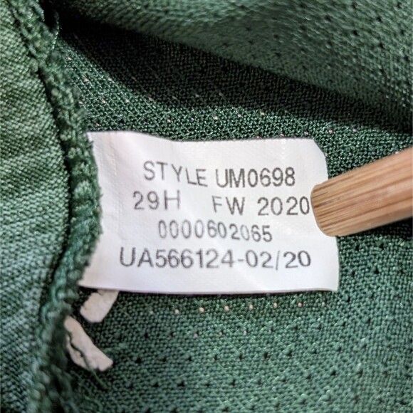 Colorado State Fort Collins Under Armour  XLarge Green Loose Short Sleeve Shirt - Picture 4 of 13